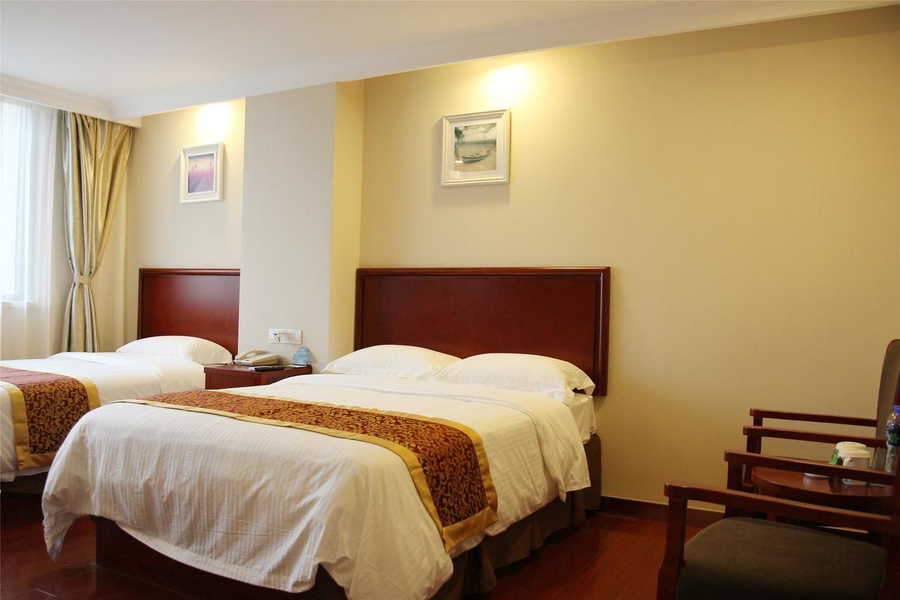 Greentree Inn Huai'An Bus Station Golden Eagle Xinya Huaihai Road Business Hotel Kültér fotó